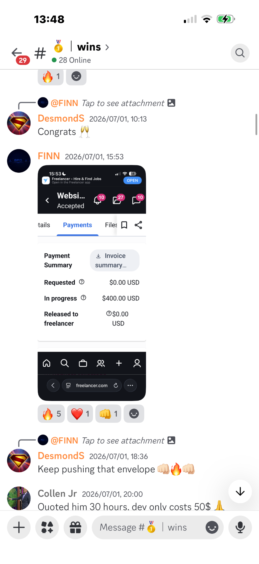Student payout